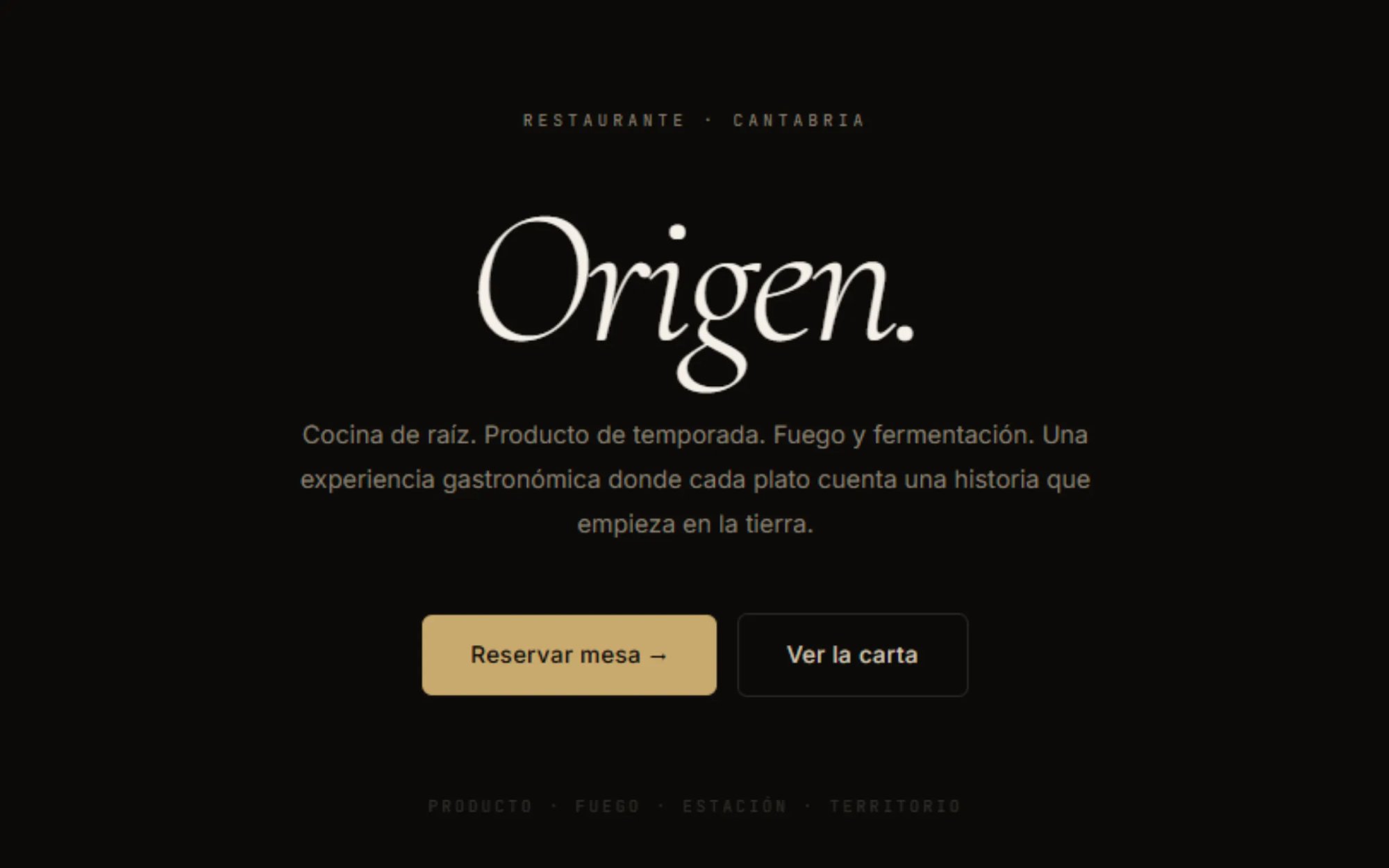 Restaurante Premium